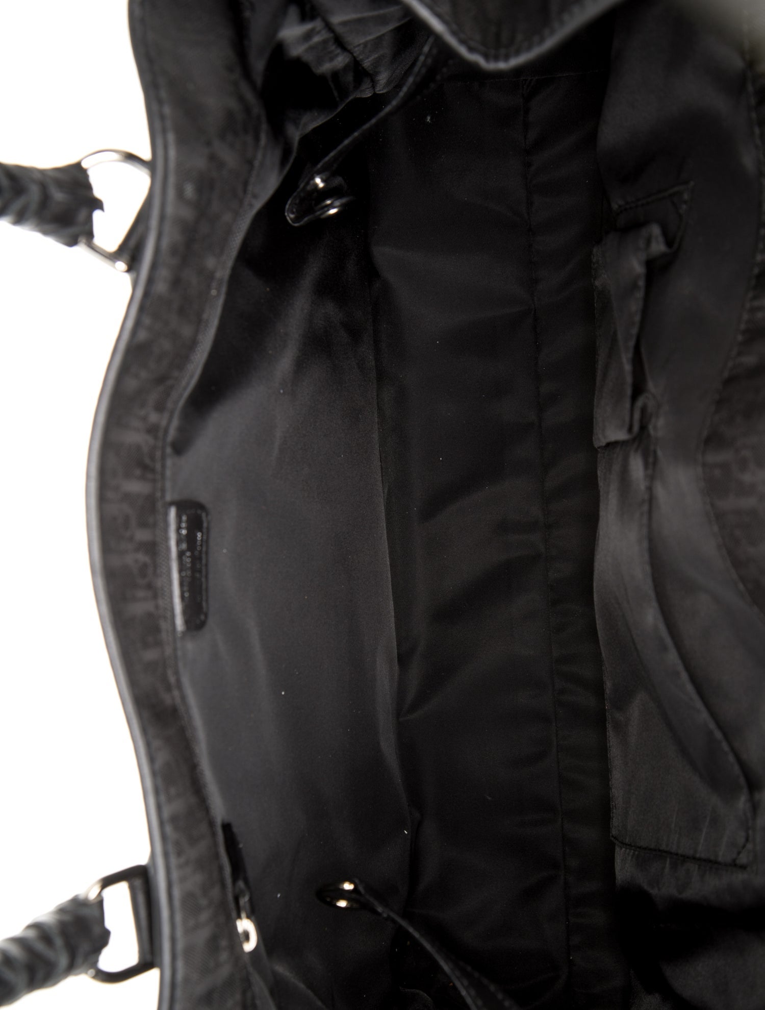 Christian Dior Canvas Shoulder Bag